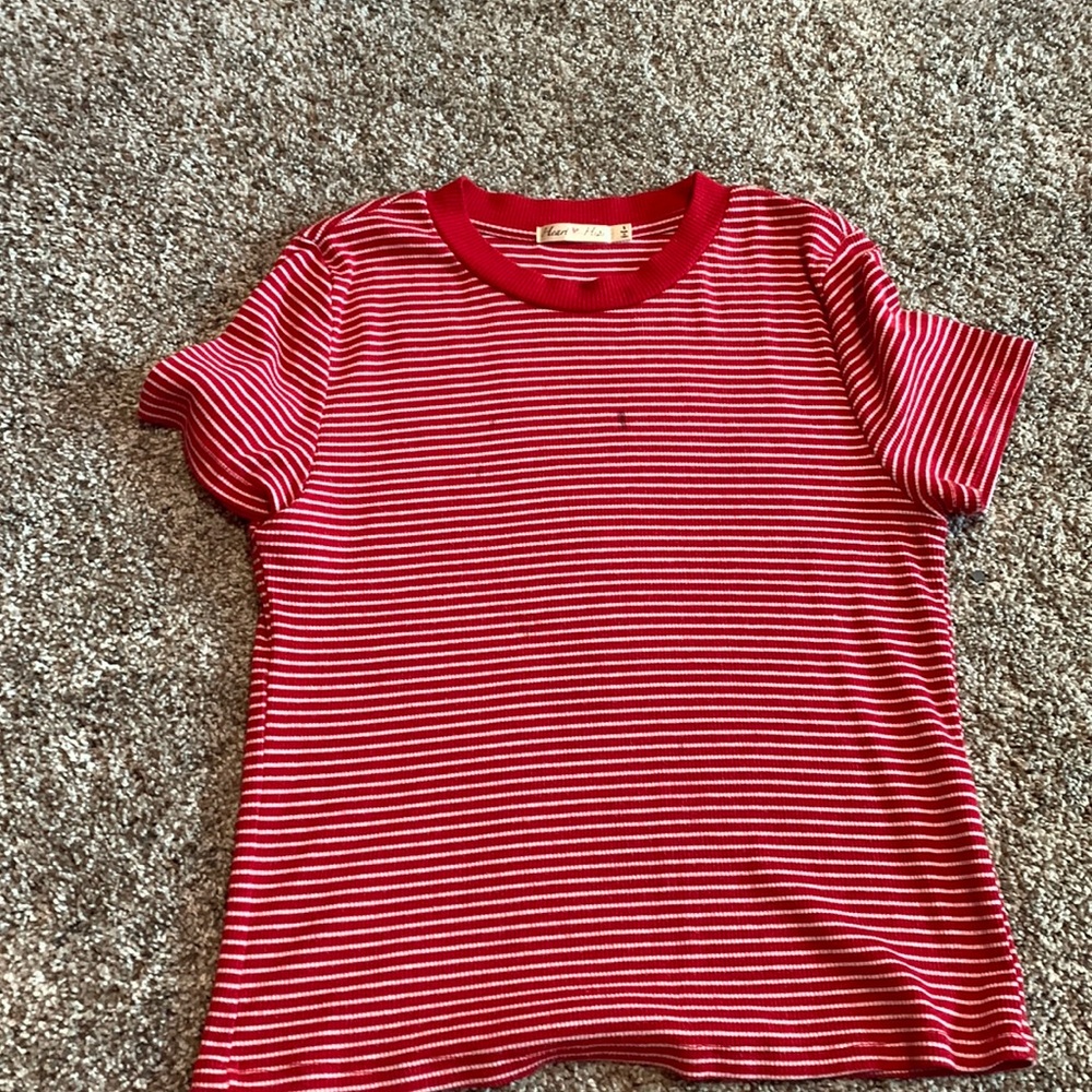 Heart & Hips Striped Tee
